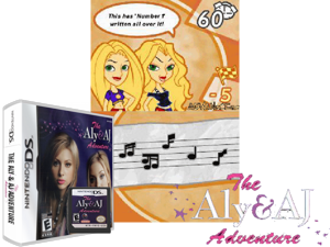 Aly & AJ Adventure, The (Europe) (En,Fr,De,Es,It) Cover